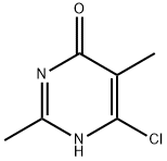 6-chloro-2,5-dimethyl-1H-pyrimidin-4-one 结构式