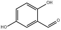 2,5-二羟基苯甲醛 结构式