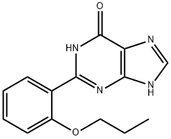 2-(2-propoxyphenyl)-6-purinone 结构式