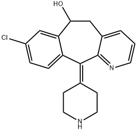 6-羟基地氯雷他定 结构式