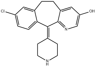 3-羟基去氯雷他定盐酸盐 结构式