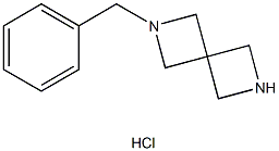 2-benzyl-2,6-diazaspiro[3.3]heptane hydrochloride 结构式