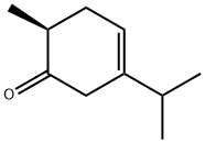 3-Cyclohexen-1-one,6-methyl-3-(1-methylethyl)-,(6S)-(9CI) 结构式