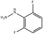 2,6-二氟苯肼 结构式
