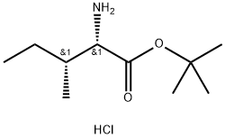 L-Isoleucine t-butyl ester hydrochloride 结构式