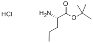 L-正缬氨酸叔丁酯盐酸盐 结构式