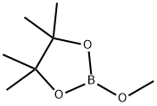 2-甲氧基-4,4,5,5-四甲基-1,3,2-二氧硼戊环 结构式