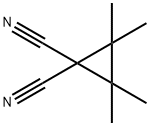 2,2,3,3-Tetramethyl-1,1-cyclopropanedicarbonitrile 结构式