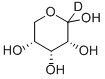 D-[1-2H]RIBOSE 结构式