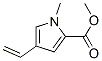 1H-Pyrrole-2-carboxylicacid,4-ethenyl-1-methyl-,methylester(9CI) 结构式