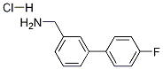 4'-氟联苯基-2-甲基胺.盐酸盐 结构式