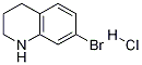 7-溴-1,2,3,4-四氢喹啉盐酸盐 结构式
