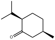 (+)-异薄荷酮 结构式