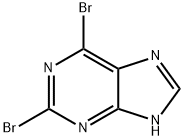 2,6-二溴嘌呤 结构式