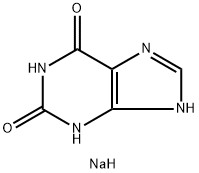 黄嘌呤钠盐 结构式