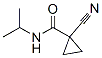 Cyclopropanecarboxamide, 1-cyano-N-(1-methylethyl)- (9CI) 结构式