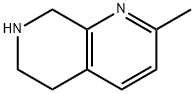 2-Methyl-5,6,7,8-tetrahydro-1,7-naphthyridine 结构式