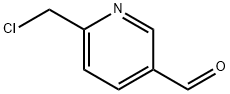 6 - (氯甲基)烟醛 结构式