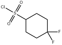 4,4-二氟环己烷磺酰氯 结构式