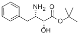 TERT-BUTYL (2R,3S)-3-AMINO-2-HYDROXY-4-PHENYLBUTANOATE 结构式