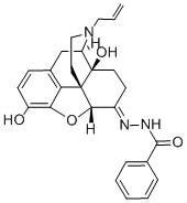 NALOXONE BENZOYLHYDRAZONE 结构式