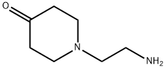 1-(2-氨基乙基)哌啶-4-酮 结构式