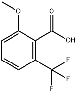 2-甲氧基-6-(三氟甲基)苯甲酸 结构式