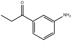 3-氨基苯丙酮 结构式