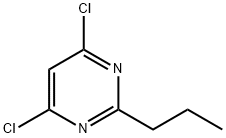 4,6-二氯-2-丙基嘧啶 结构式