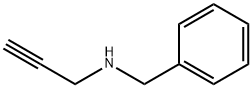 N-苄基丙-2-炔-1-胺 HCL 结构式