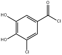 Benzoyl chloride, 3-chloro-4,5-dihydroxy- (9CI) 结构式