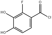 Benzoyl chloride, 2-fluoro-3,4-dihydroxy- (9CI) 结构式