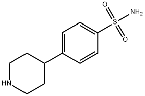 4-哌啶-4-基-苯磺酰胺 结构式