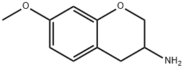 7-Methoxy-chroman-3-ylamine 结构式