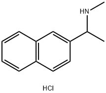 甲基[1-(萘-2-基)乙基]胺盐酸盐 结构式