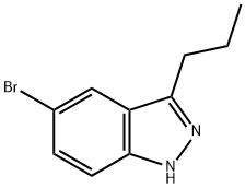 5-溴-3-丙基-2H-吲唑 结构式