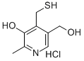 2-Methyl-3-hydroxy-4-(mercaptomethyl)-5-hydroxymethylpyridine hydrochl oride 结构式