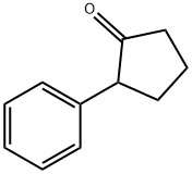 2-苯基环戊烷-1-酮 结构式