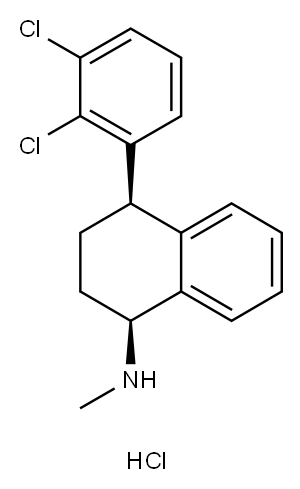 舍曲林2,3-二氯异构体 结构式