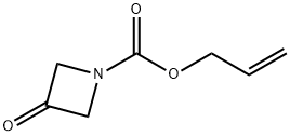 3-氧代氮杂环丁烷-1-甲酸烯丙酯 结构式