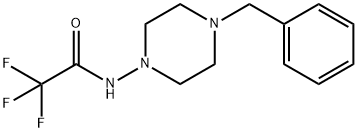 N-(4-Benzylpiperazin-1-yl)-2,2,2-trifluoro-acetaMide 结构式