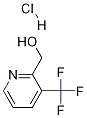 (3-(三氟甲基)吡啶-2-基)甲醇盐酸盐 结构式