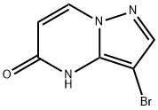 3-溴吡唑并[1,5-A]嘧啶-5(4H)-酮 结构式