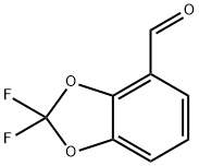 2,2-二氟胡椒环-4-甲醛 结构式