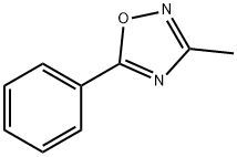 3-甲基-5-苯基-1,2,4-恶二唑 结构式