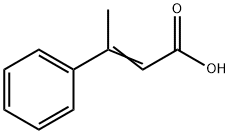 3-苯基丁-2-烯酸 结构式