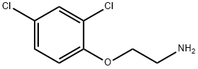 2-(2,4-二氯苯氧基)乙胺 结构式