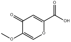 5-METHOXY-4-OXO-4H-PYRAN-2-CARBOXYLIC ACID 结构式