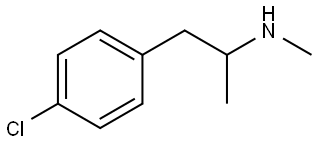 p-Aminomethamphetamine 结构式