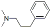 1-dimethylamino-3-phenylpropane 结构式